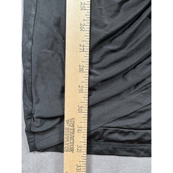 Mistress Rocks LA Make Over Black Plunge Grommet Eyelet Bodycon Dress Size S - Picture 10 of 14